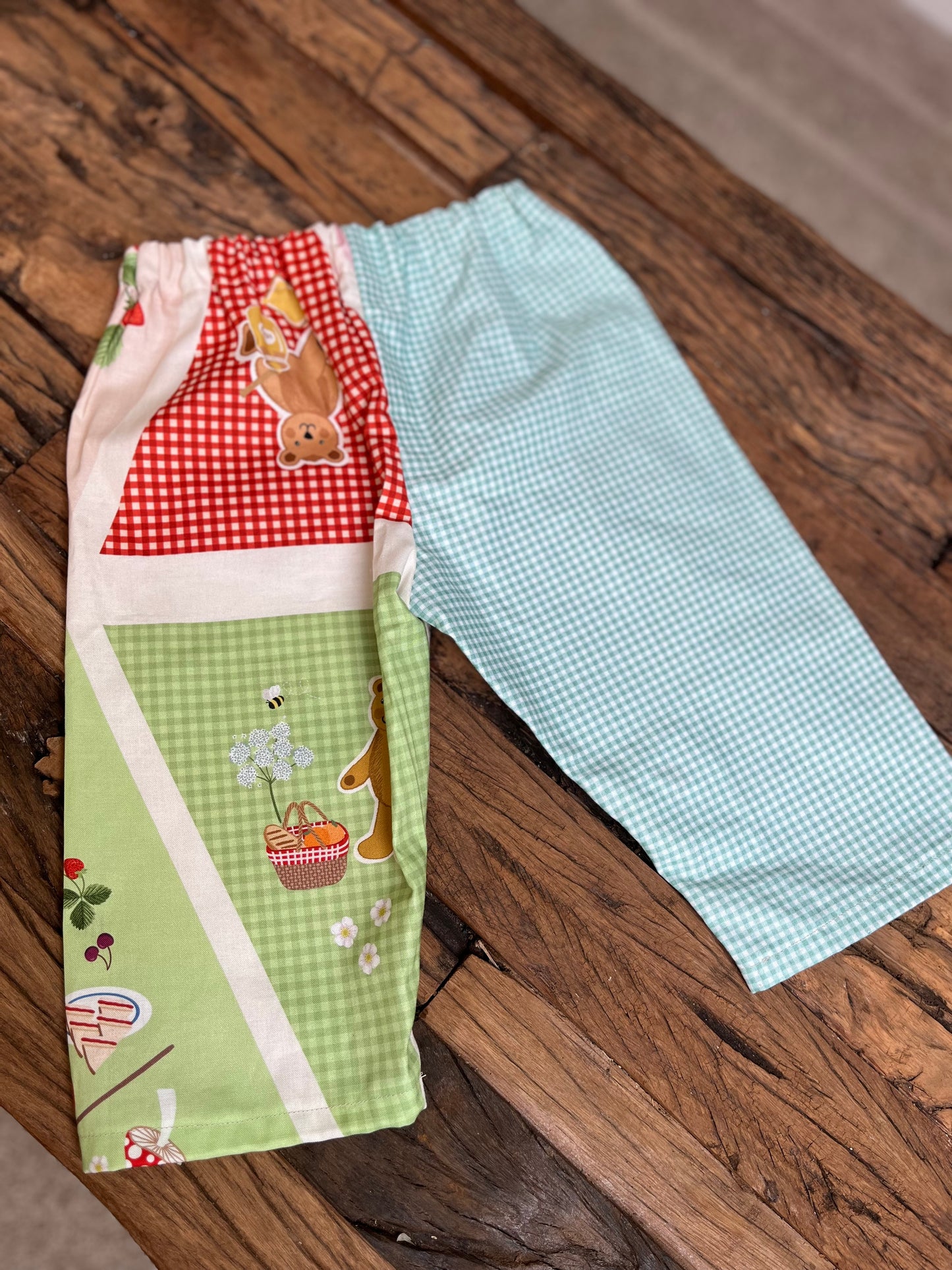 “Teddy Bears Picnic” baby trousers 6-12 months