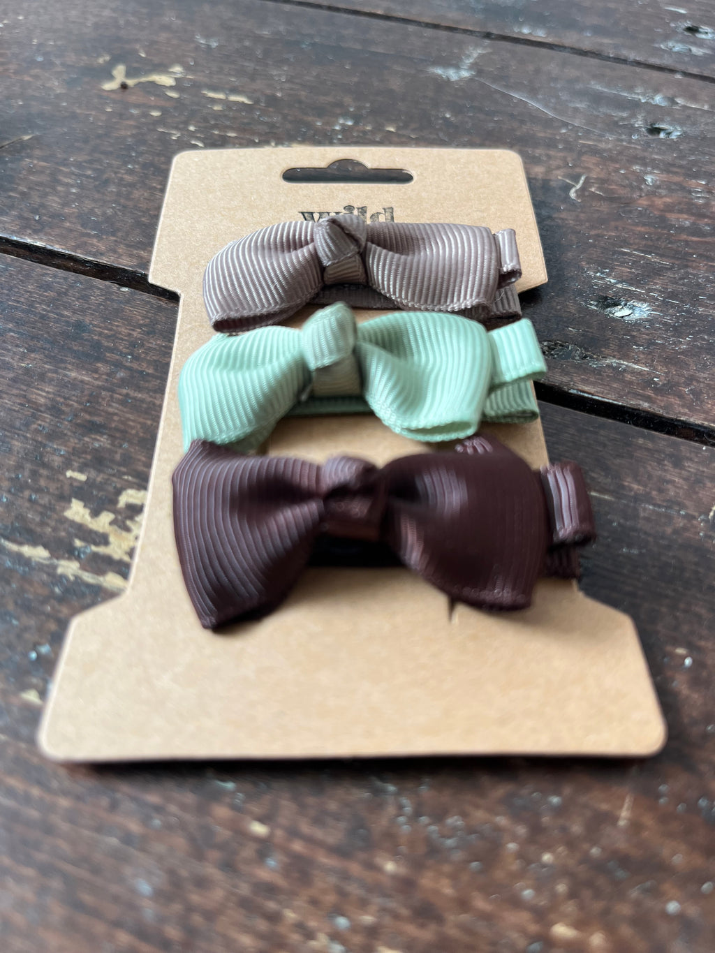 Baby/toddler bow hair clips