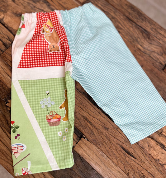 “Teddy Bears Picnic” baby trousers 6-12 months
