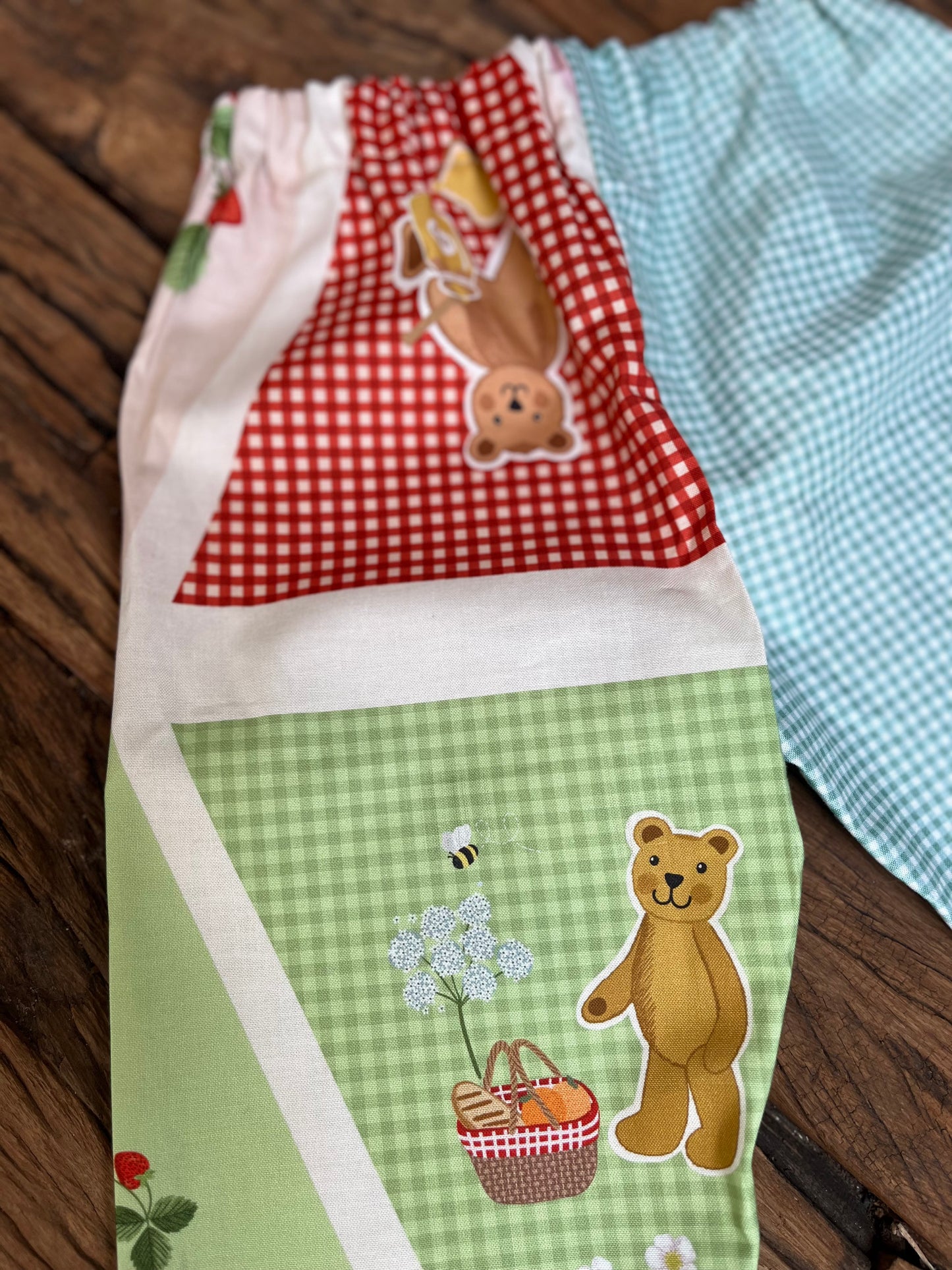 “Teddy Bears Picnic” baby trousers 6-12 months
